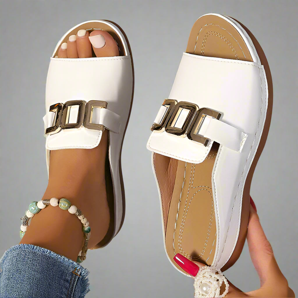 Mila Milano™ | Sandali comodi con zeppa