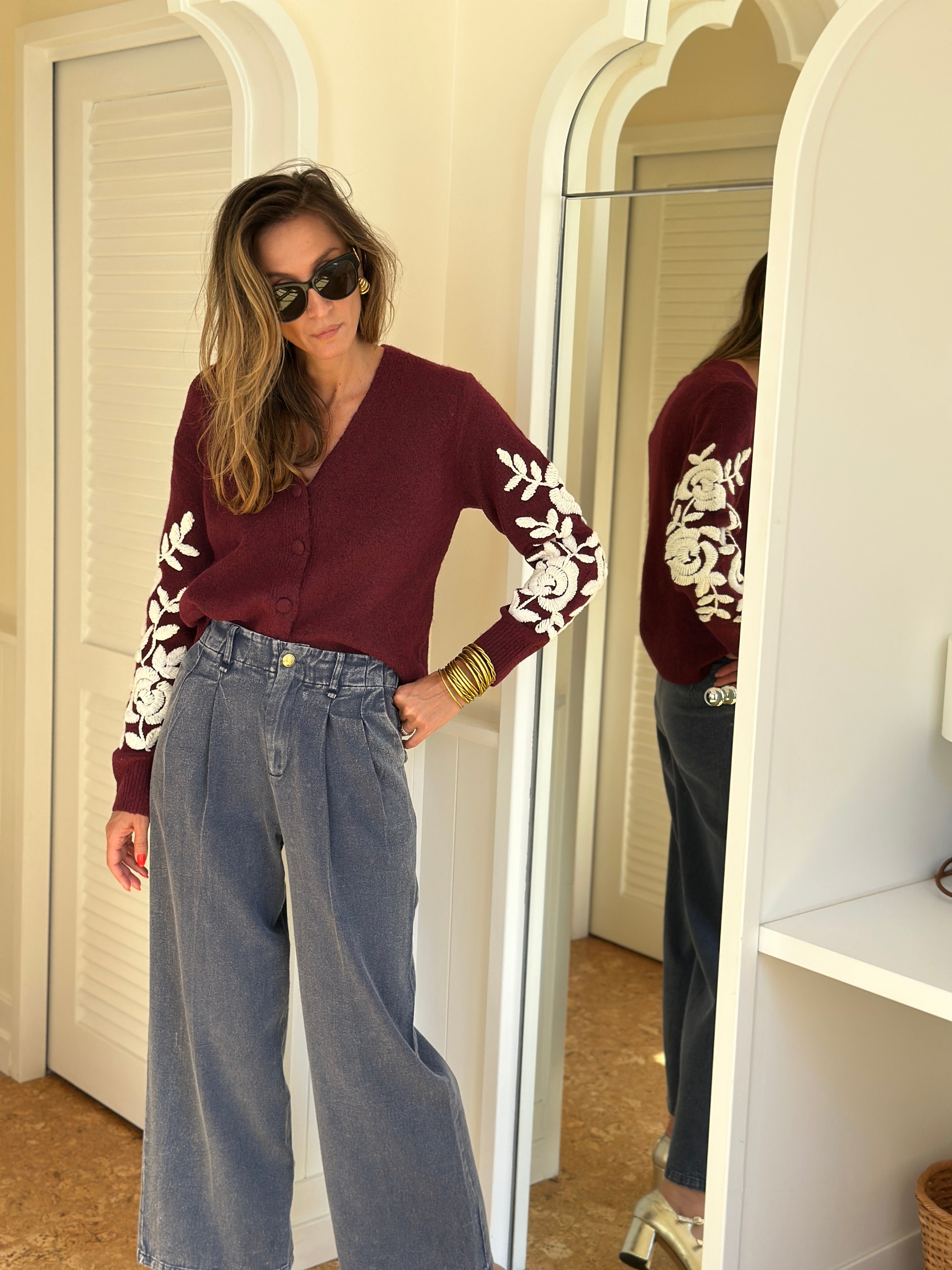 Cardigan Léopoldine