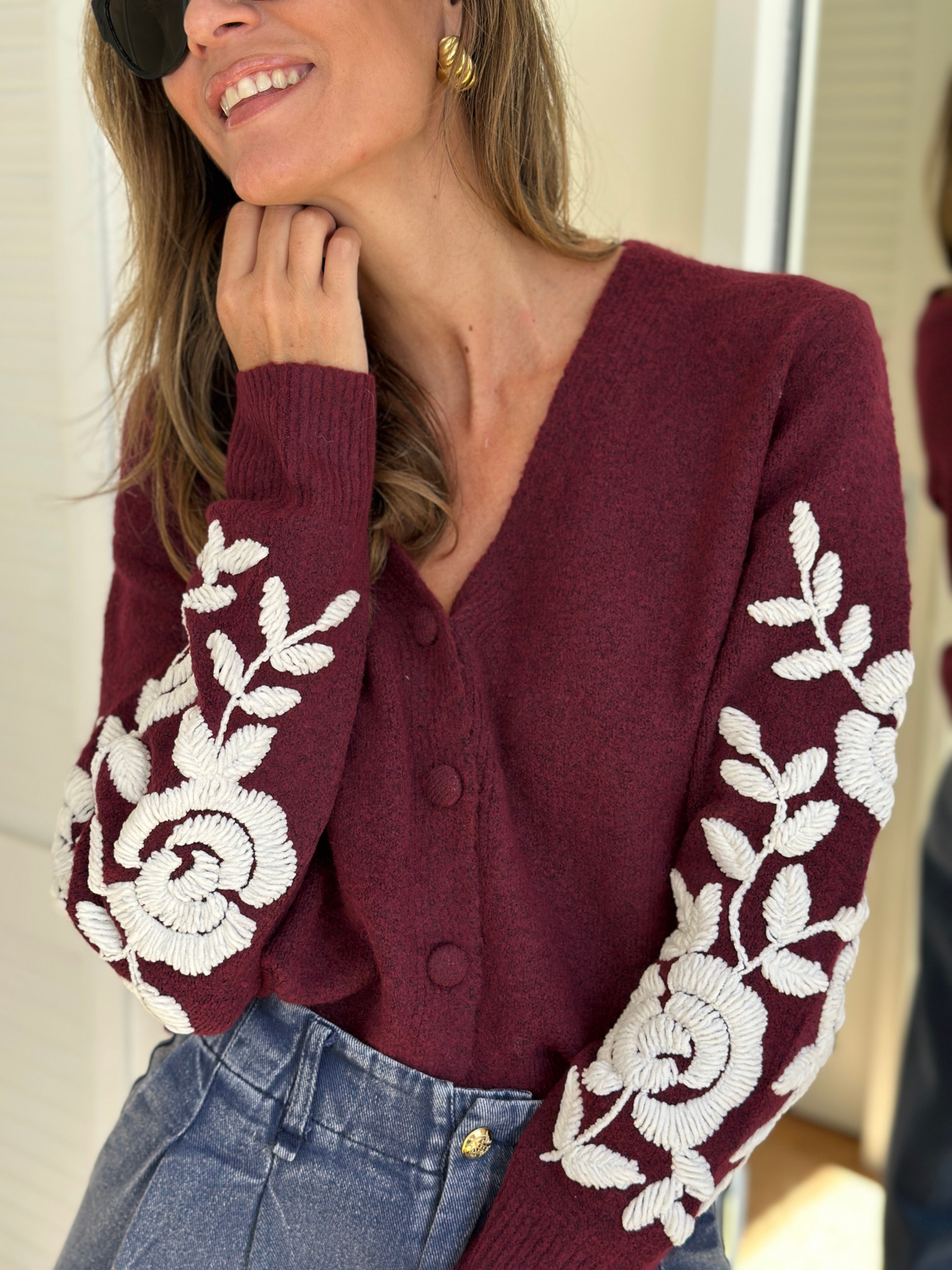 Cardigan Léopoldine