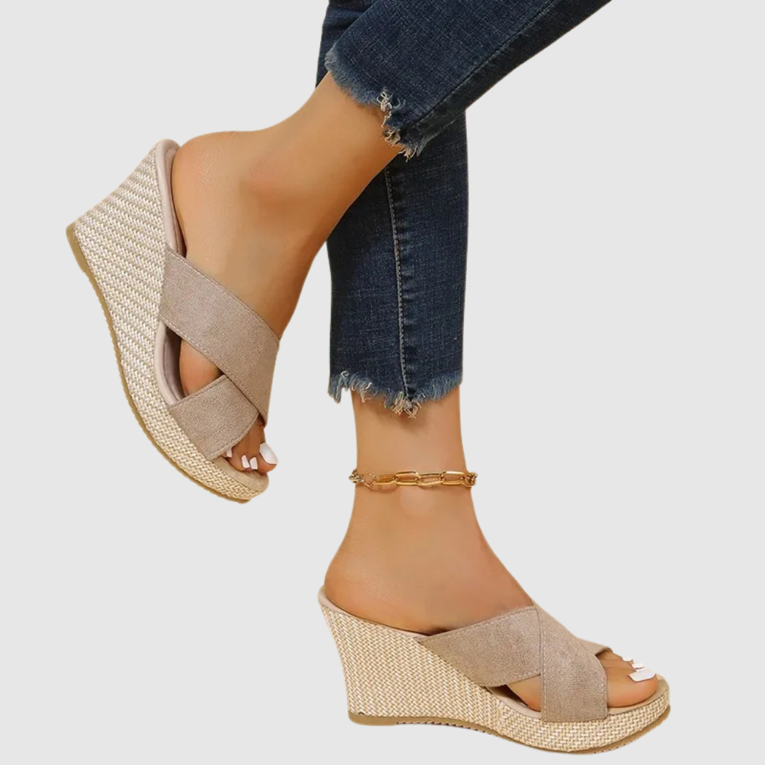 Mila Milano™ | Eleganti sandali con zeppa