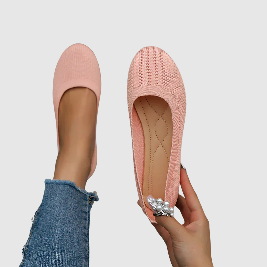 Mila Milano™ | Ballerine in tessuto