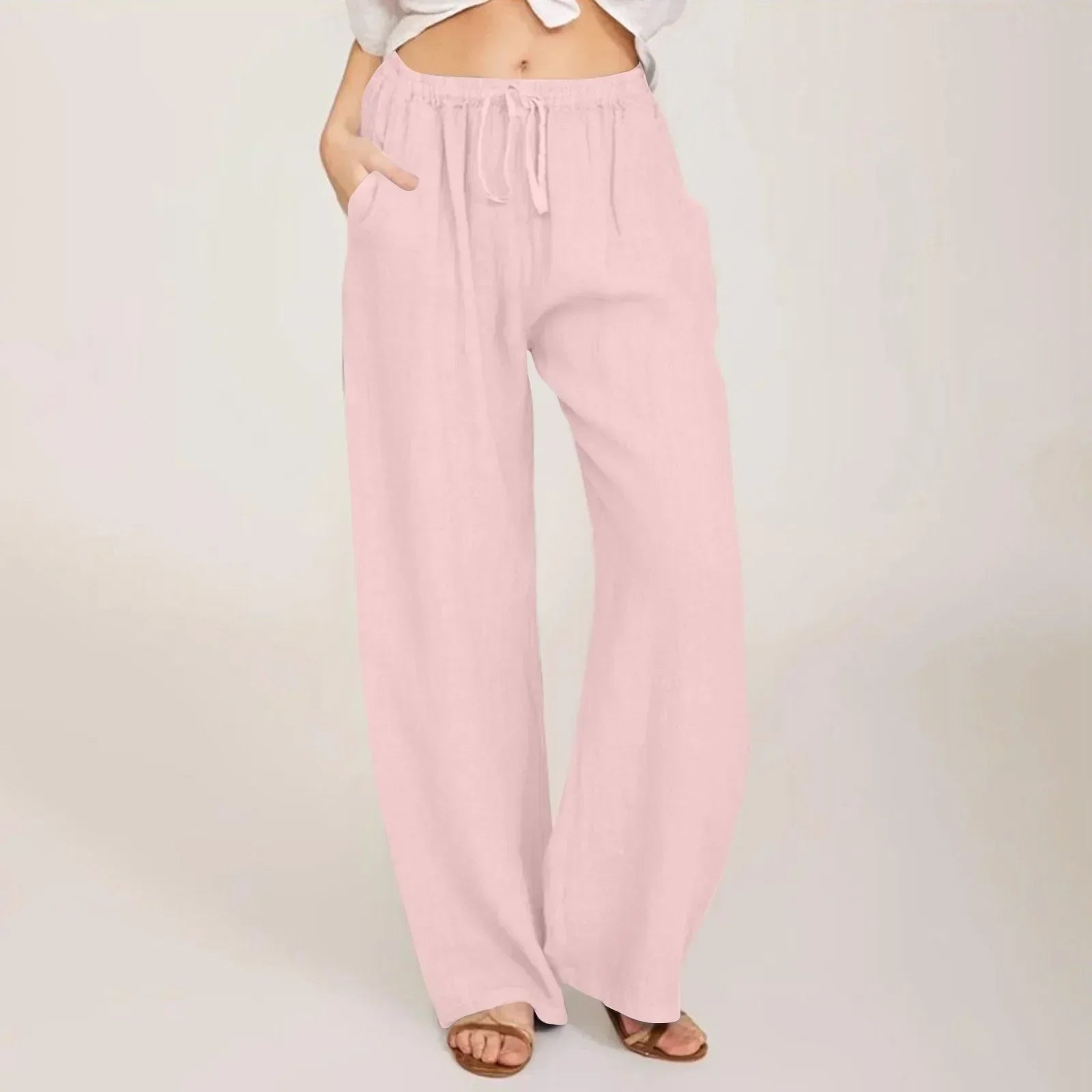 Mila Milano™ | Pantaloni comfort a gamba larga.