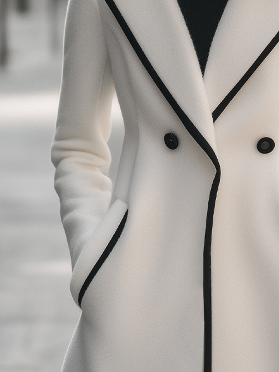 Mila Milano™ | Cappotto Chic con Rifinitura