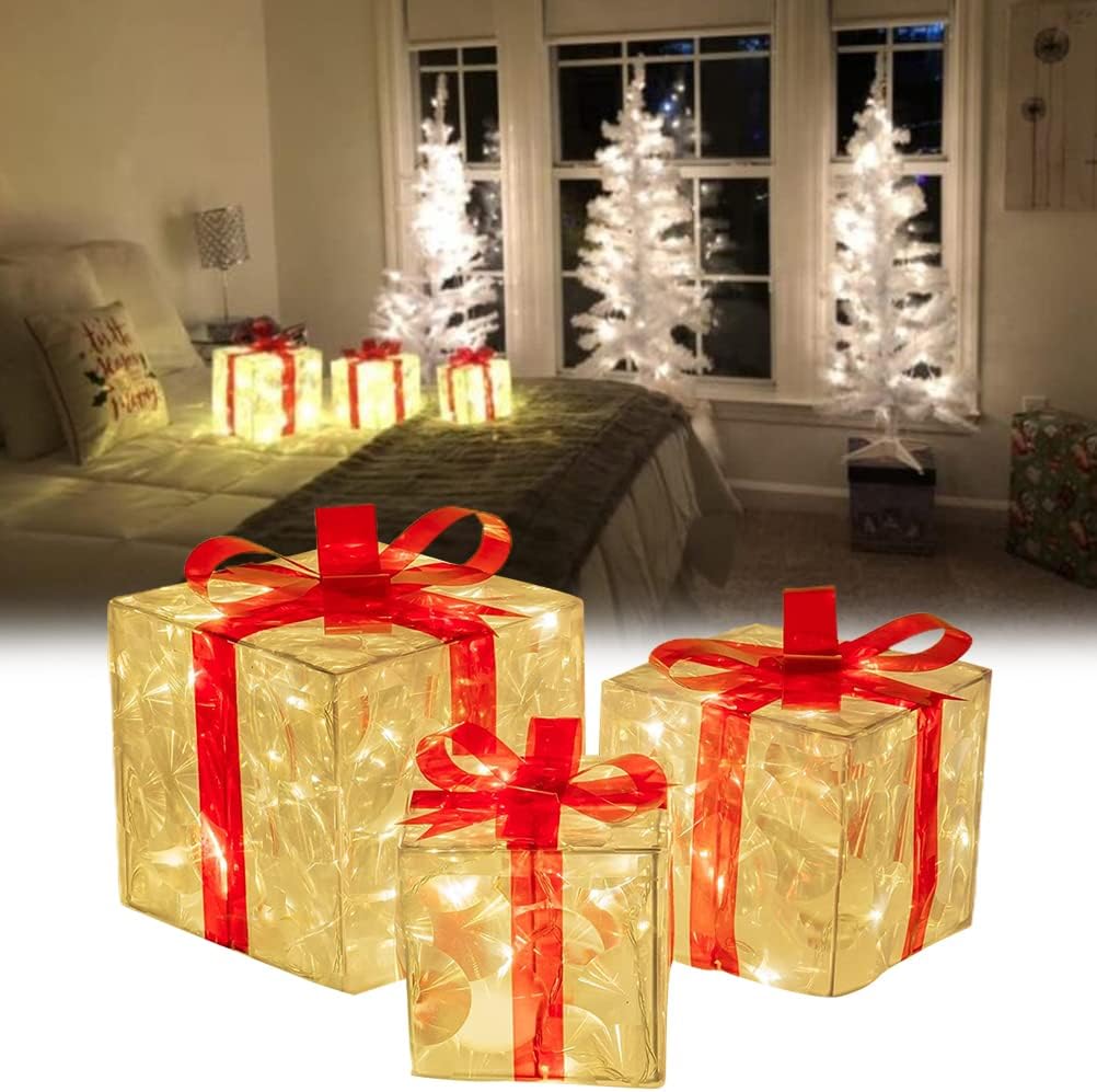 Mila Milano™  |  Scatole Regalo Natalizie Illuminate