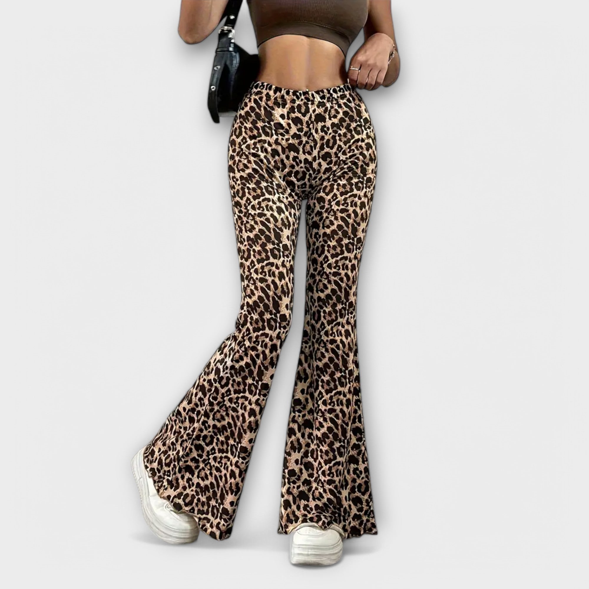 Mila Milano™ | Pantaloni Bootcut Leopard