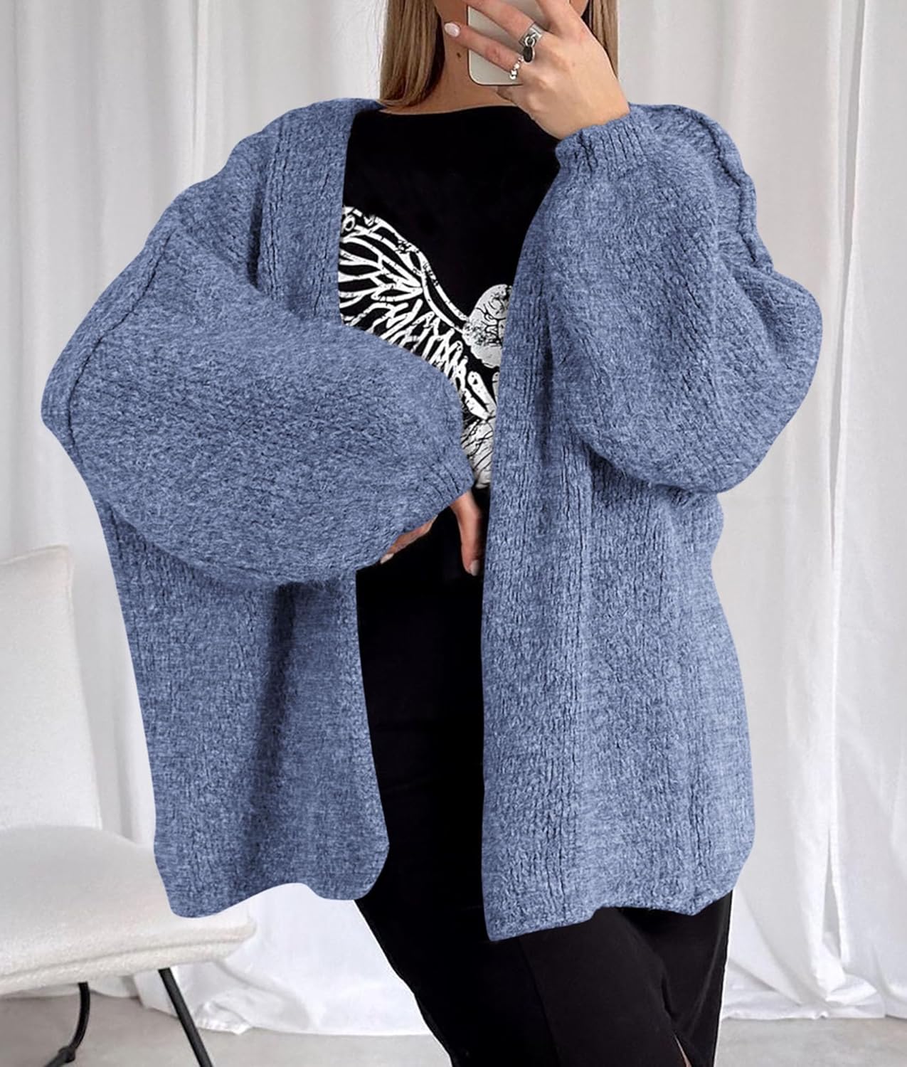 Cavoi™  |  Cardigan pesante a maniche lunghe