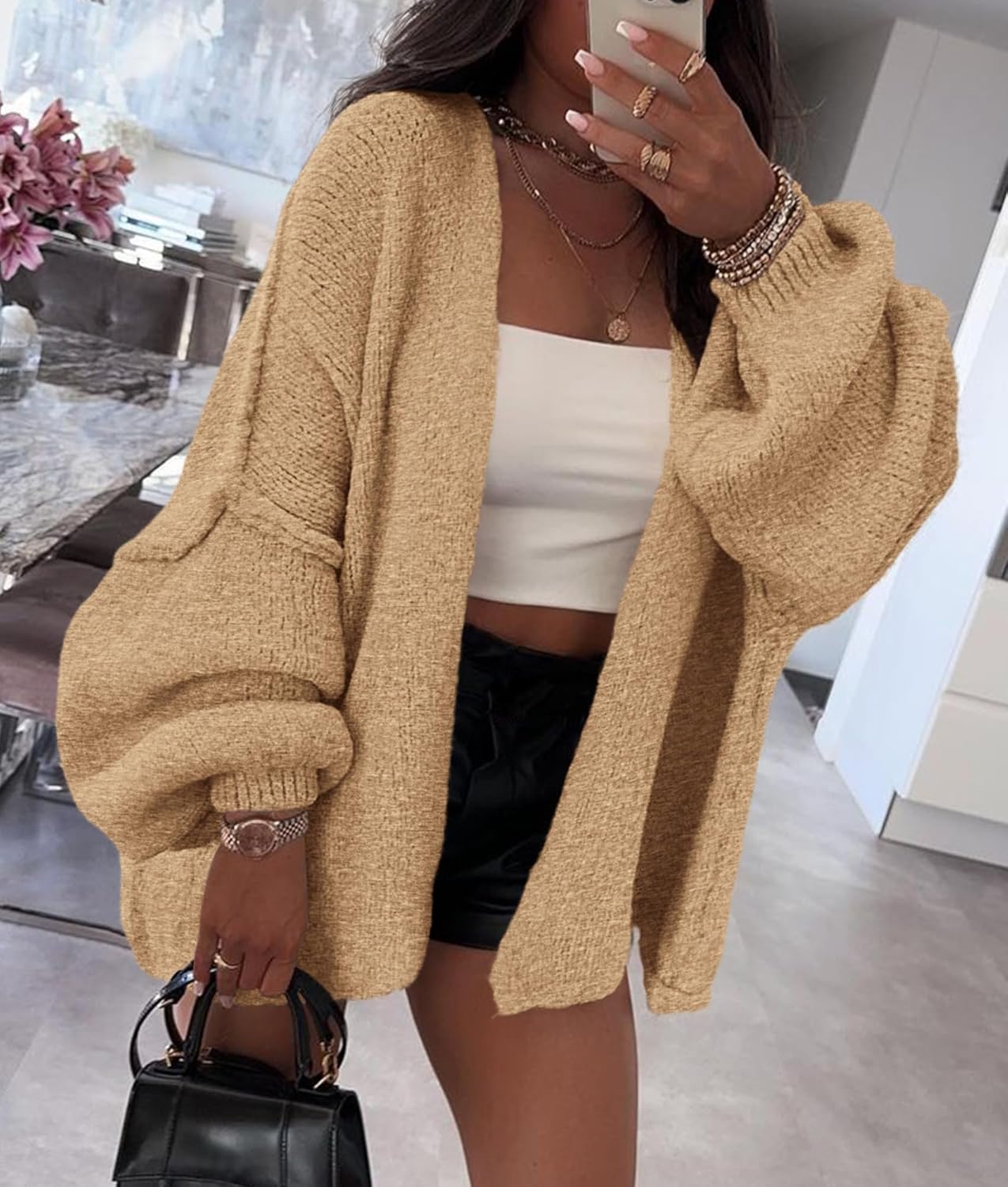 Cavoi™  |  Cardigan pesante a maniche lunghe