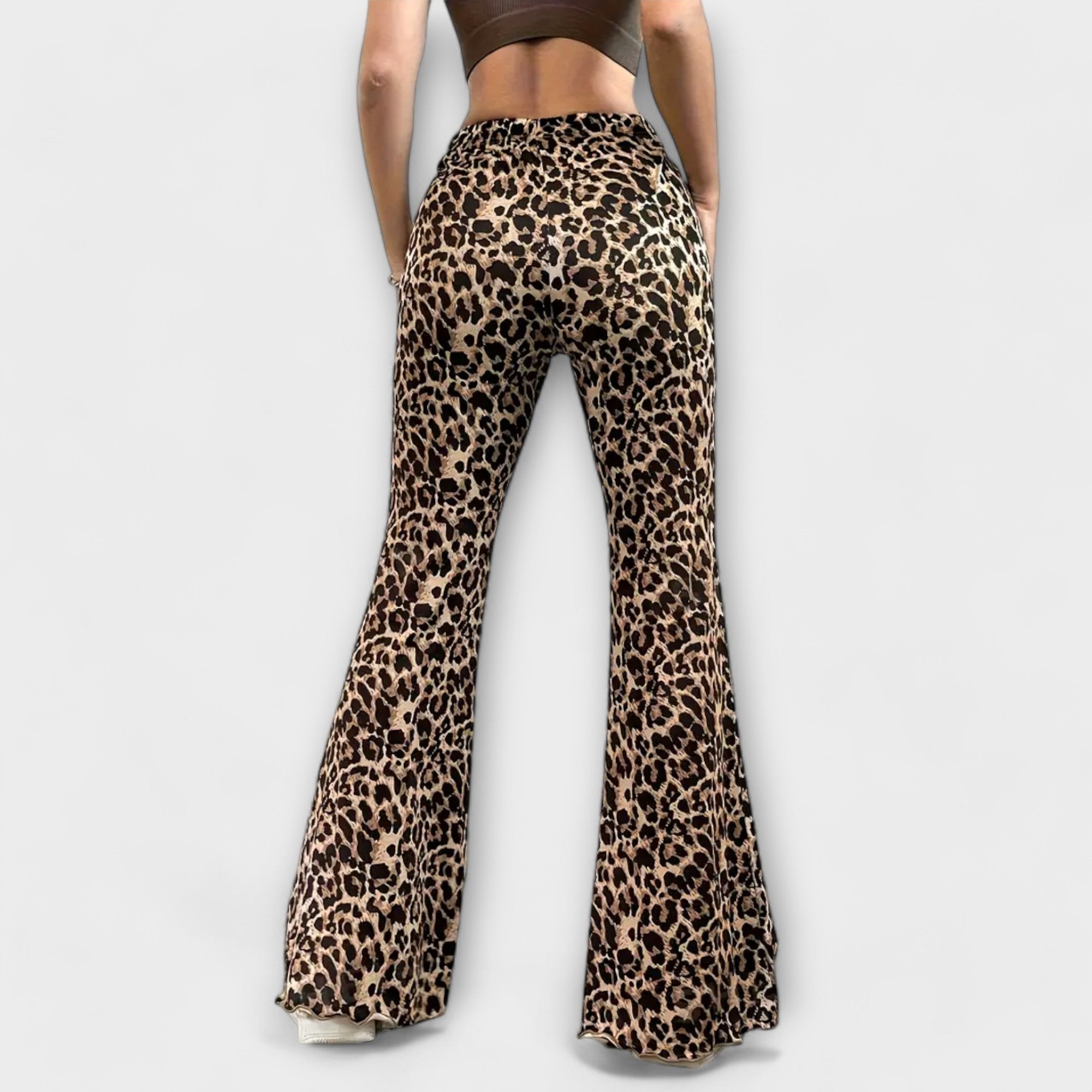 Mila Milano™ | Pantaloni Bootcut Leopard