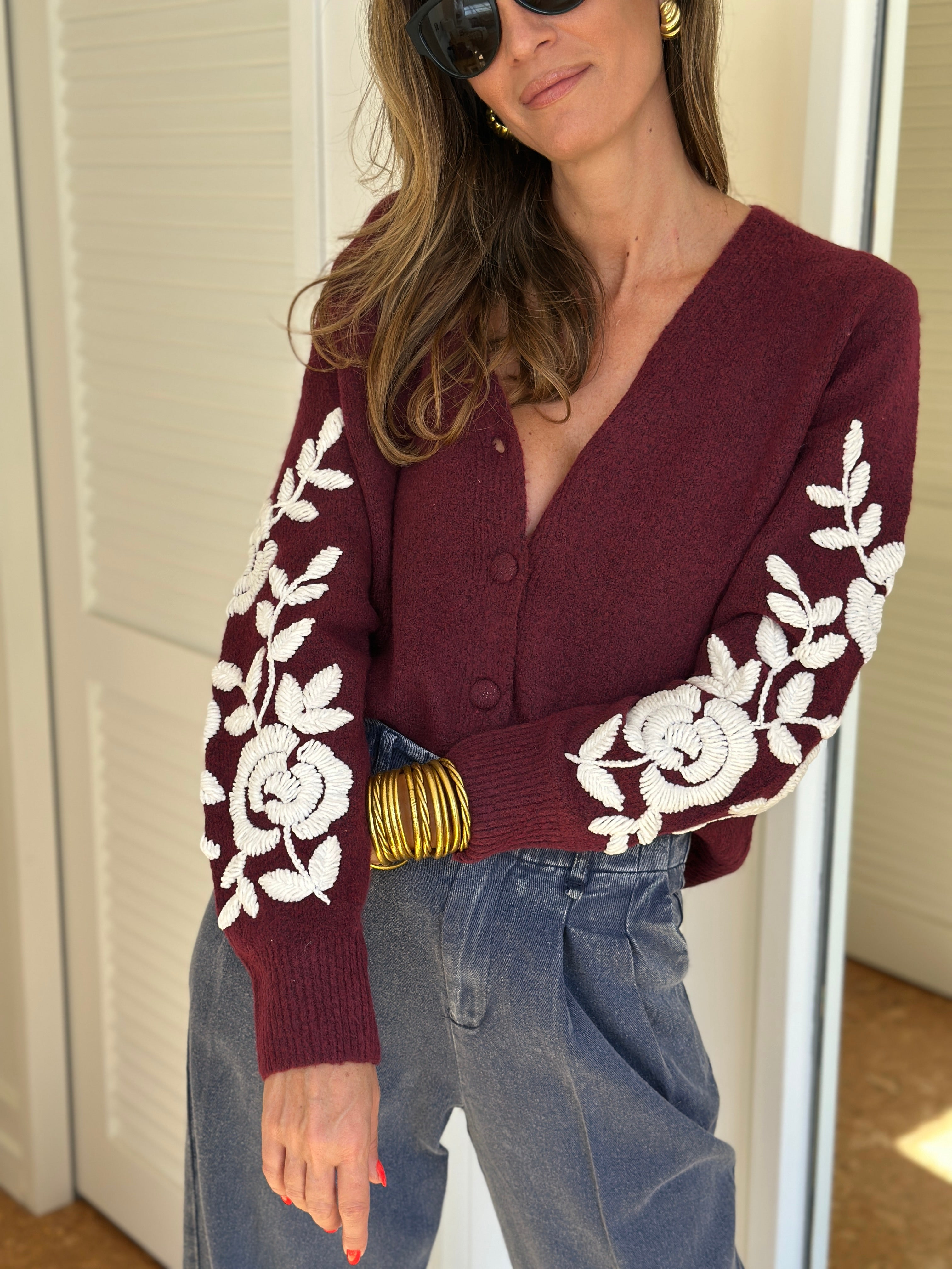 Cardigan Léopoldine