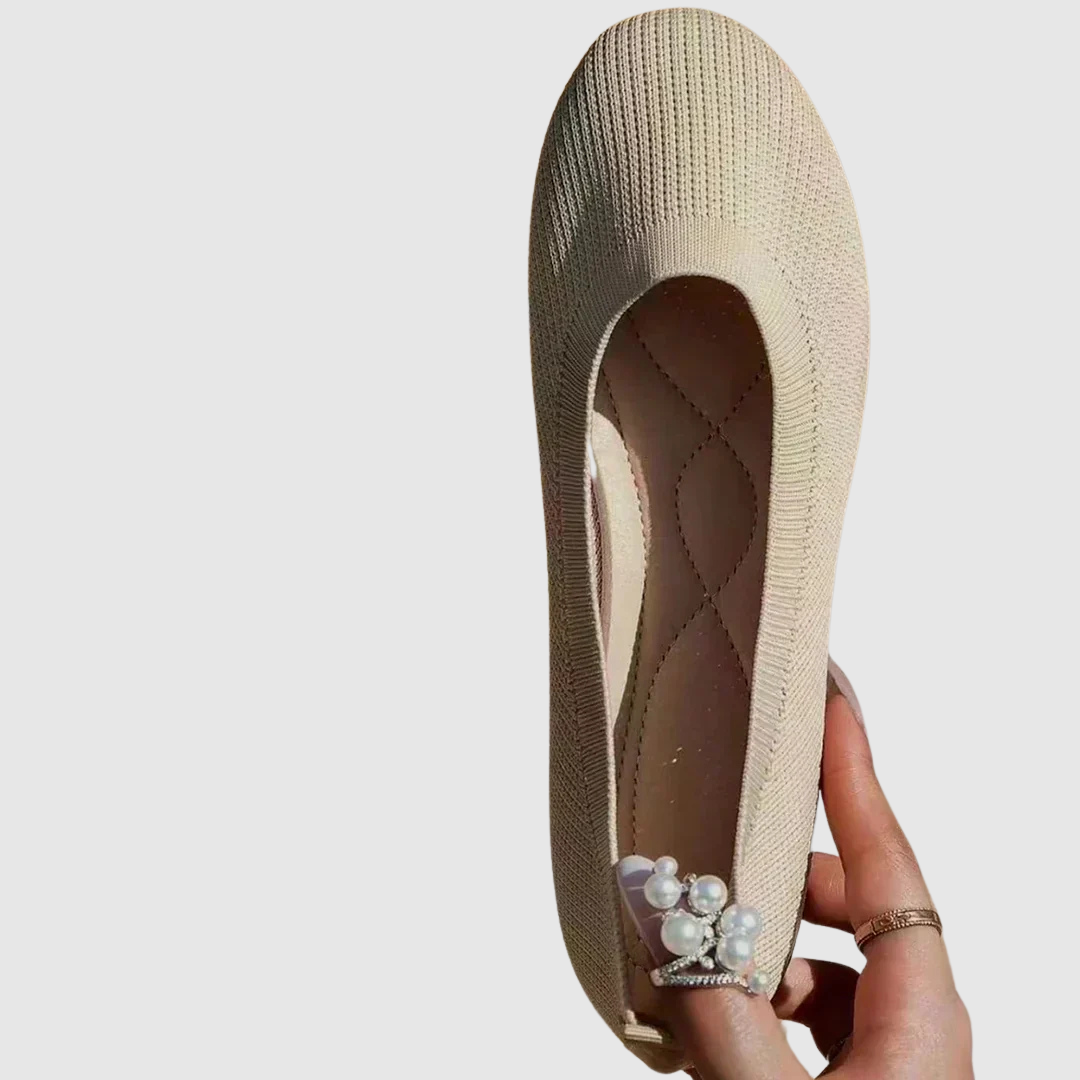 Mila Milano™ | Ballerine in tessuto