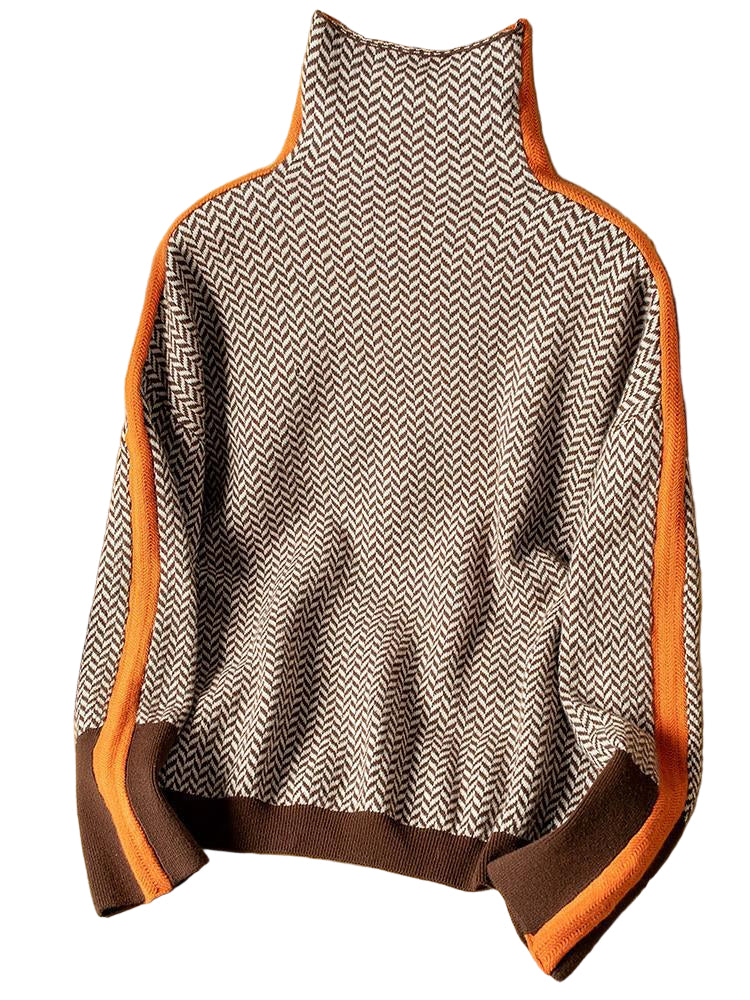 VALERIE™ – MAGLIONE CON COLLO ALTO, STILE E CALORE